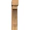 Ekena Millwork Imperial Block Rough Sawn Bracket w/ Offset Brace, Western Red Cedar, 8"W x 30"D x 38"H BKT0806X30X38IMP05RWR - alternate 2